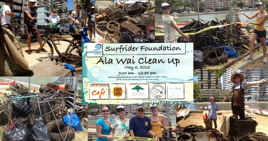 Ala Wai Clean Up - May 6, 2012