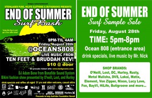 End of Summer Surf Bash