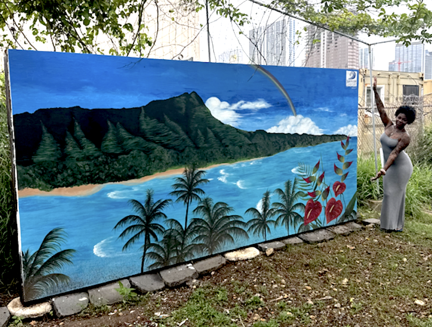 Sasha Roberts OFG mural Sasha Roberts OFG mural